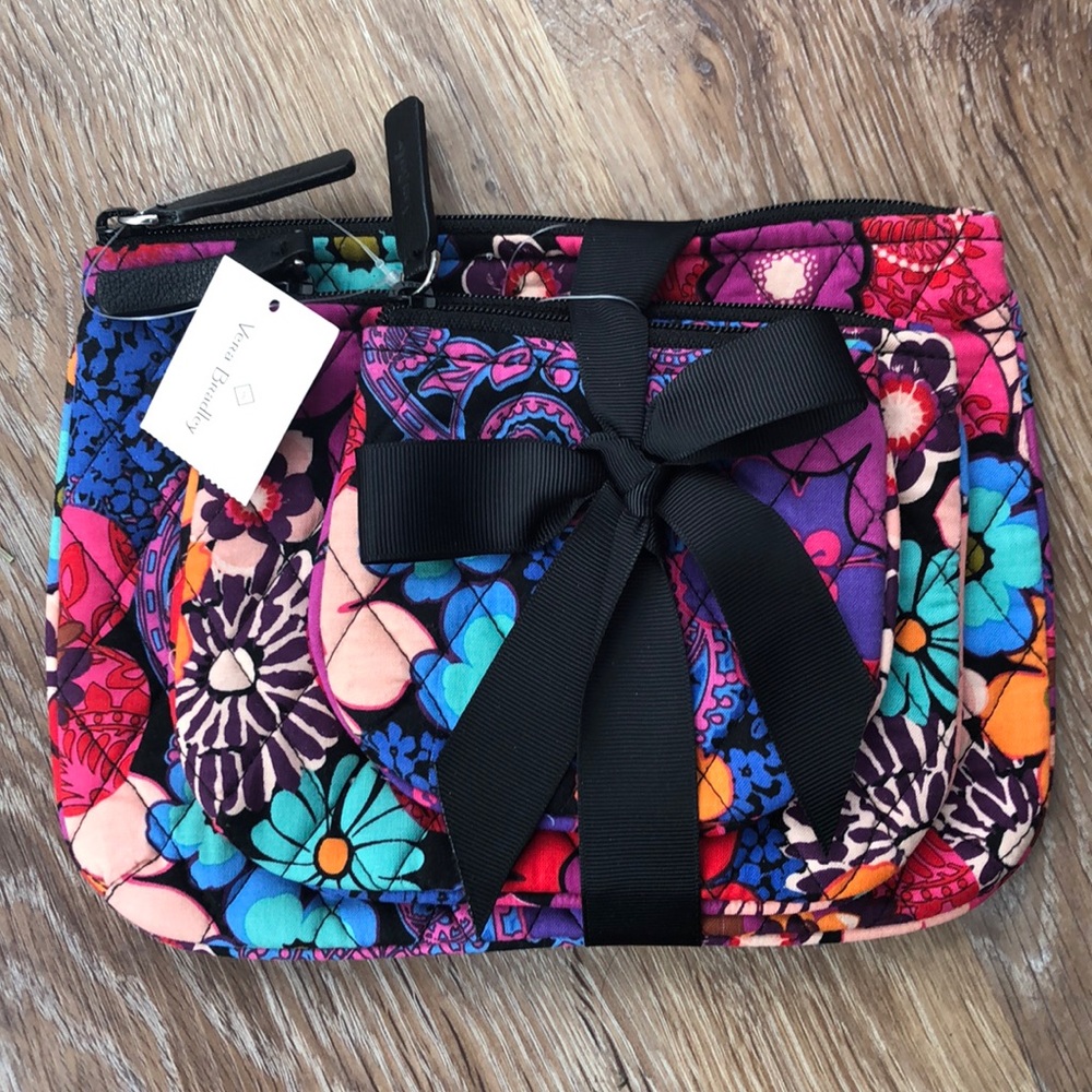 Vera Bradley Cosmetic Trio